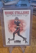 2024 Panini Contenders - Rookie Stallions Michael Penix Jr. #10 (RC)
