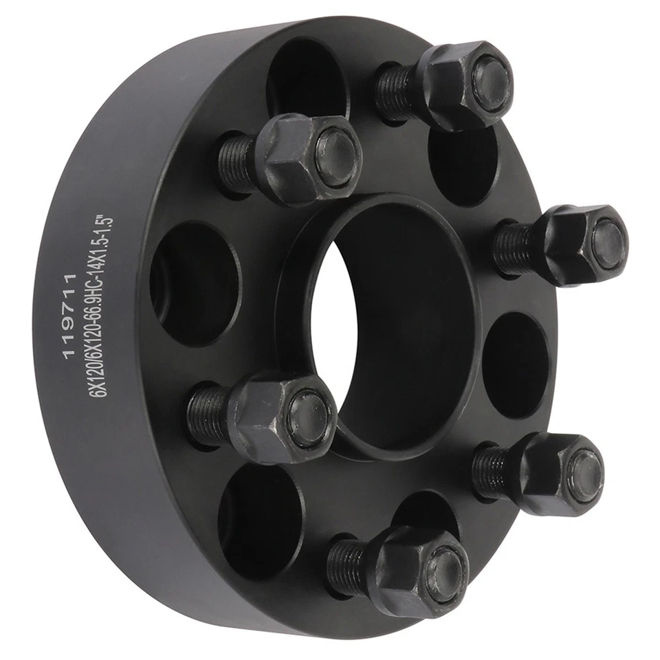 Espaciadores de rueda centrados en el cubo de 1,5" 6x120 de 2 piezas para Chevy Colorado GMC Canyon 2015-2022 Foto 4 de 4