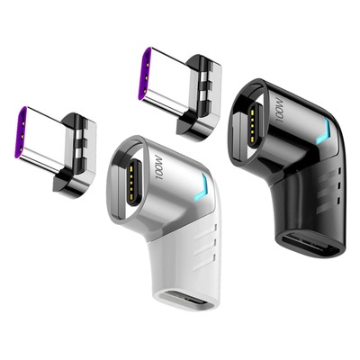 100W USB Typ C Magnetadapter 480Mpbs Datenkabel Schnellladung Micro-USB