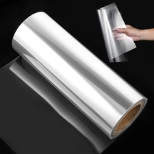 12in x 80ft Rolls 4 Mil Blank Stencil Sheets Acetate Sheets,Clear Plastic She...