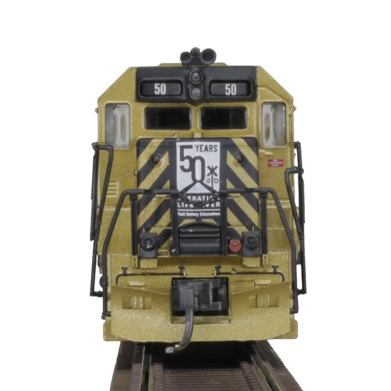 Atlas 40005298 N Operation Lifesaver 50th Anniversary Gold GP-40 Diesel Loco