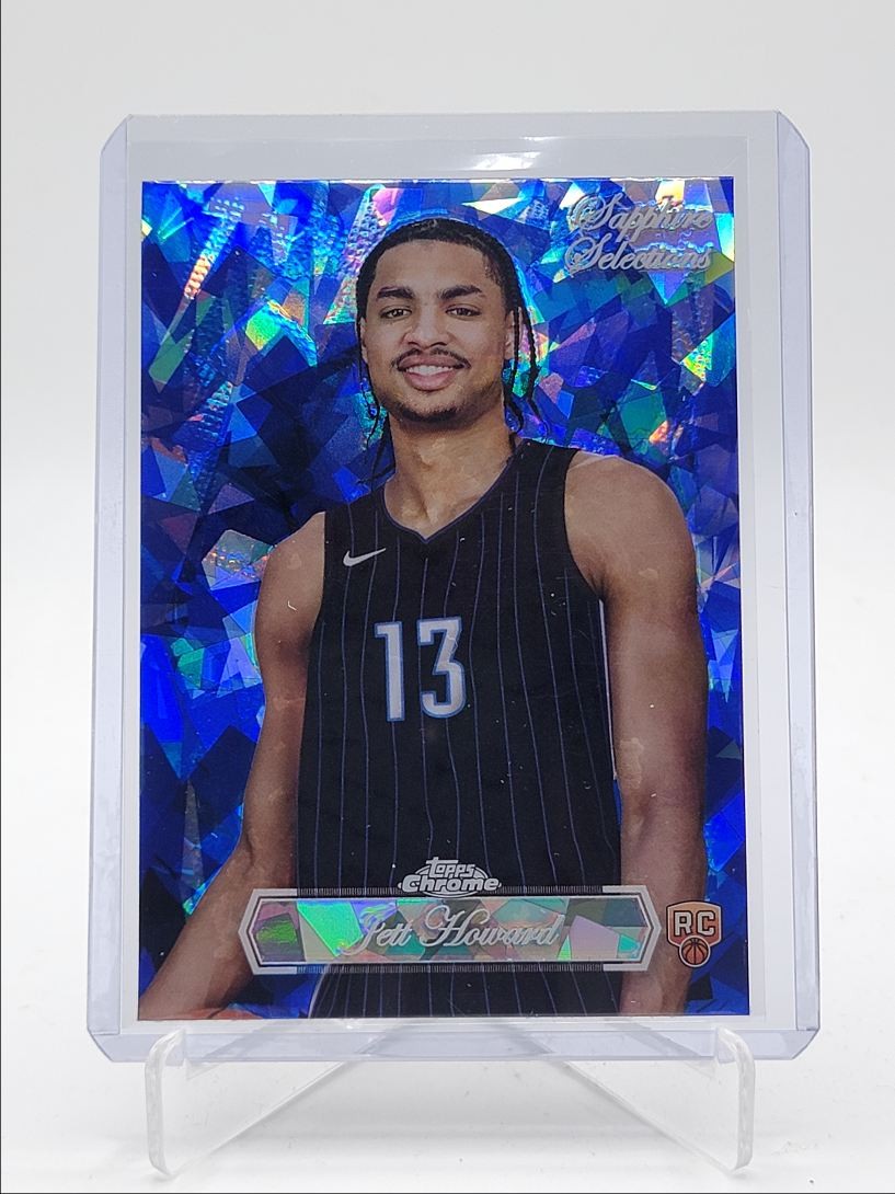 JETT HOWARD 2023-24 TOPPS CHROME SAPPHIRE SELECTIONS ROOKIE RC Q0398