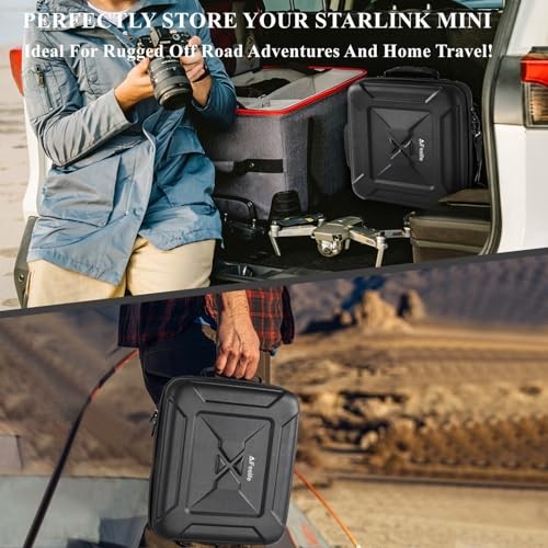 Ultra-Light Case for Starlink Mini – Waterproof, Shockproof EVA Starlink Case - Picture 4 of 7