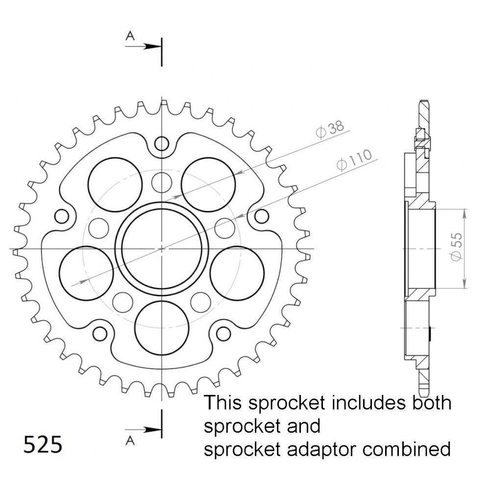 SuperSprox EK Chain Sprocket Kit 12-220-59 | eBay SuperSprox EK Chain Sprocket Kit 12-220-59 | eBay