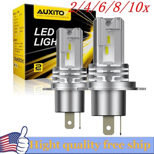 AUXTO H4 9003 9000LM LED Headlght kt Lamp Bulbs Globes H-Lo Beam AUXTO H4 9003 9000LM LED Headlght kt Lamp Bulbs Globes H-Lo Beam
