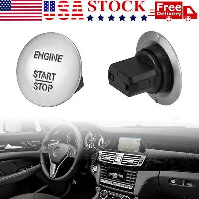 Push To Ignition Star Button Keyless Go Engine Start Stop for Benz E C S CLS New