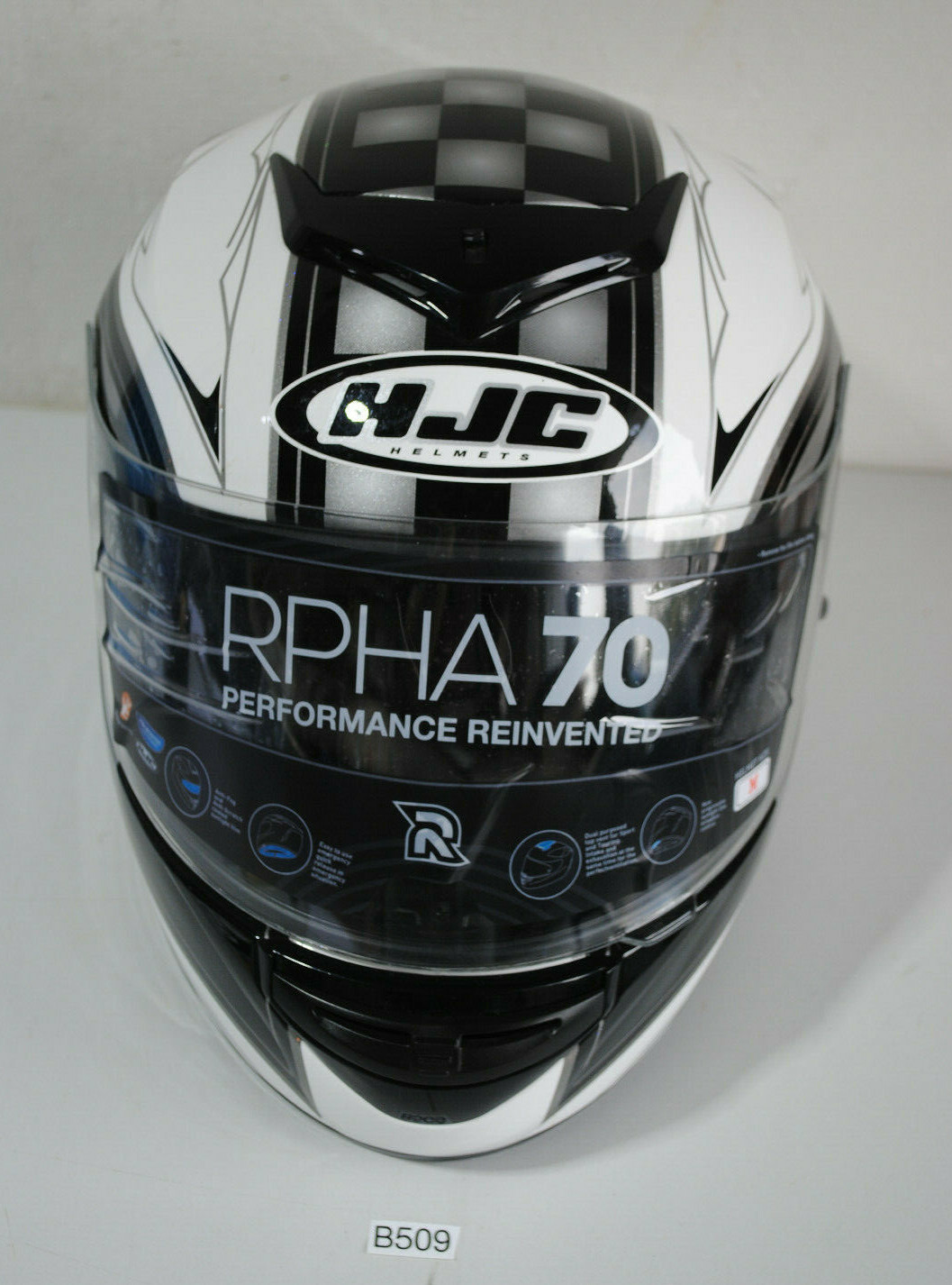 HJC CL-ST 2 Guardian Motorcycle Helmet Nero-cm (b509-r10)