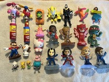 Plastic Toys, Mixed Lot, Variety, From Different Themes, Pre-Owned