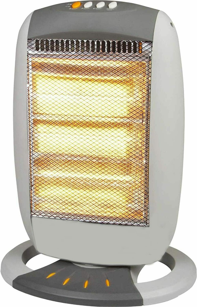 Portable Electric Halogen Free Standing Oscillating Instant Heat Quartz  Heater | eBay