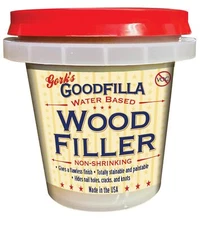 Water-Based Wood & Grain Filler - Mahogany - 8 oz By Goodfilla | Replace Ever...