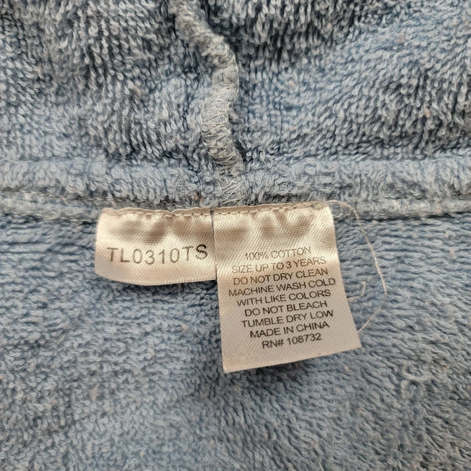 Toalla con capucha Trend Lab Dr Seuss, Horton Hears a Who Elephant azul usada Foto 4 de 4