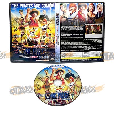 ONE PIECE LIVE ACTION (SEASON 1) - JAPANESE DVD (1-8 EPS) (ENG DUB