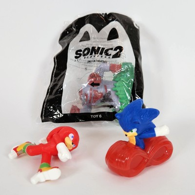 Sonic 2 Sonic The Hedgehog McDonalds 3 Toy Lot Sonic Eggman Robot Knuckles