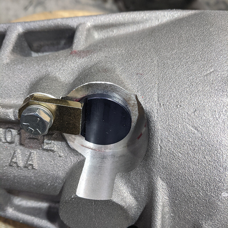 Muncie Speedometer Hole Plug Block off for 4 speed Muncie T10 Super T10 ...