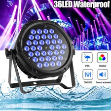 360W 36LED Stage Lights RGBW DMX Color Change Par Light Party DJ Disco Xmas Show