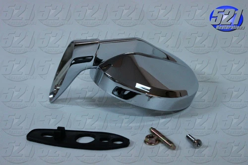 Remote Match RH Mirror Fits 67-76 A-Body 67-70 B-Body Dart Demon Charger Mopar