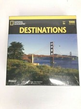Golden Gate Bridge 1000 Piece Puzzle National Geographic Destinations NEW SEALED