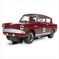 "Scalextric C4546 Ford Anglia 105E Broadspeed \"No.30 Fitzpatrick\" 1966 Bscc 1:32"