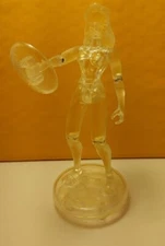 Toybiz  INVISIBLE WOMAN Item #45112 Clear Variant LOOSE but COMPLETE VF-NM +CASE