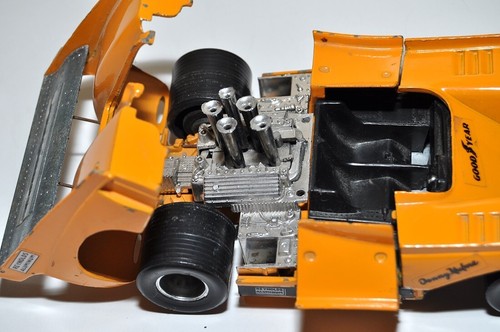 Polistil S9 Mc Laren Chevrolet M 8 F Can. Am. giallo scala 1:26 restauro ricambi - Foto 9 di 19