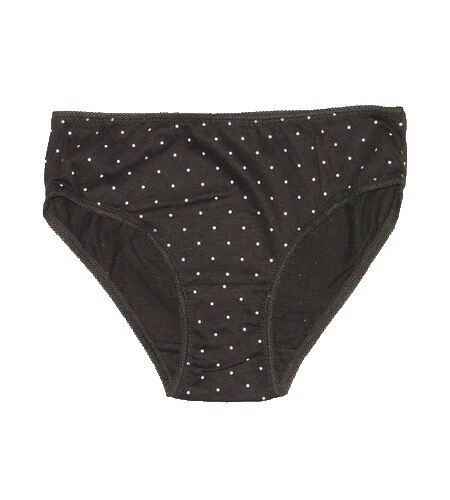 Polka Dot 100% Cotton Brief Panties for Women