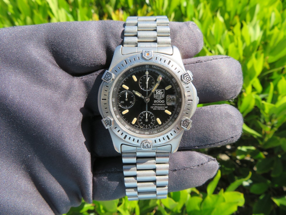 TAG HEUER 2000 Professional シリーズ 169.306 c.1988-89 Tag