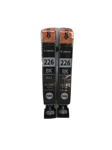 5 Cartucce Inchiostro Nero Compatibili Per Canon CLI-226 - PGI-225 226BK
