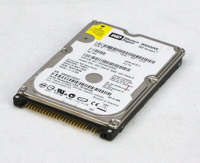40GB 2,5'' 6,35CM HARD DISC DRIVE WESTERN DIGITAL WD400VE SCORPIO IDE 44PIN O83 