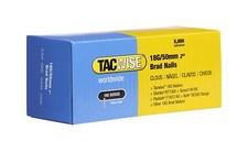 40000 Tacwise 18 Guage 50mm Brad Nails Galvanised for Nail Guns 18G - 0401 0.0010 per staple