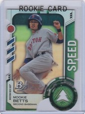 MOOKIE BETTS ROOKIE CARD 2014 Bowman Platinum TOOLSY DIE-CUT $$ RC Baseball RARE