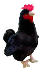 Plush Chicken Aussie the Hen Standing Stuffed Animal Toy by Adore 12"