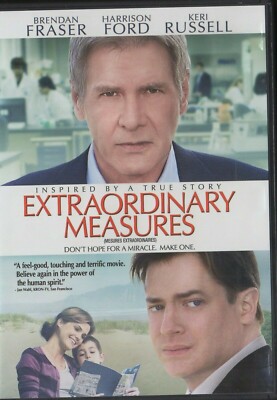 Extraordinary Measures(DVD)Starring Brendan Fraser,Harrison Ford,Keri Russell