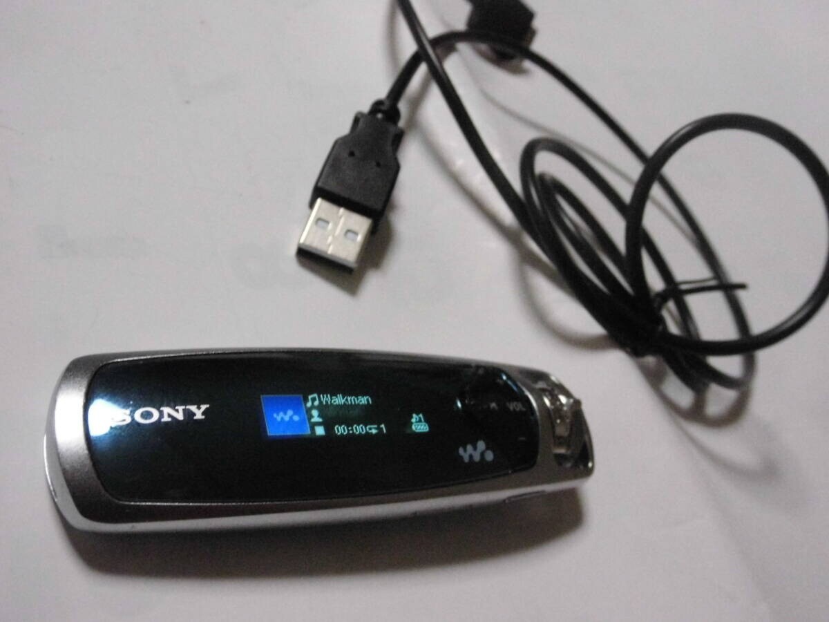 NW-S603 BLACK 1GB ウォークマン Sony Walkman NW S-603F Black 1GB Digital Audio Player Used F