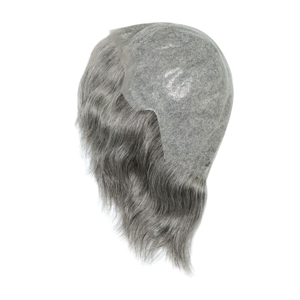 Pelucas de cabello humano para hombre Pelucas de piel delgada completa Sistem...