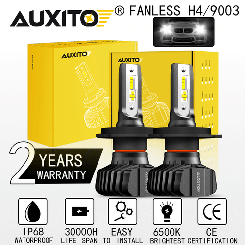 9000LM Super Bright H4 LED Headlight Bulbs Conversion Kit HB2 9003 High Low Beam - Picture 1 of 9