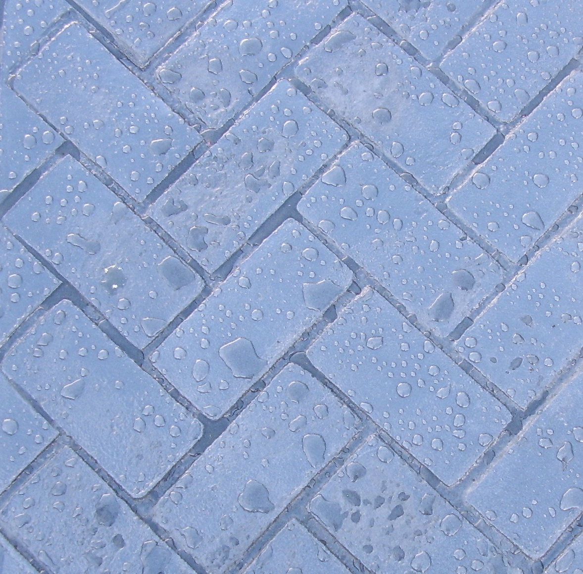 Imprinted Concrete/Concrete Imprinting Mats Set of Herringbone eBay