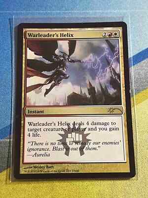 Magic the Gathering MTG FNM Promo WARLEADER'S HELIX foil