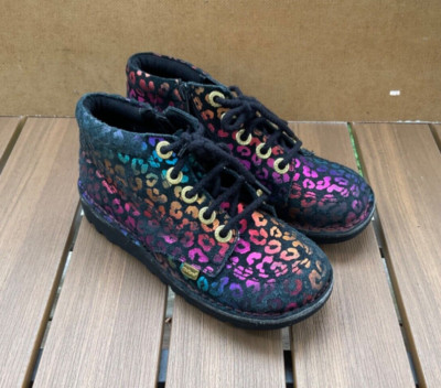 * KICKERS * coole  Halbstiefel Übergang  für  Mädchen Gr. ca. 34  TOP