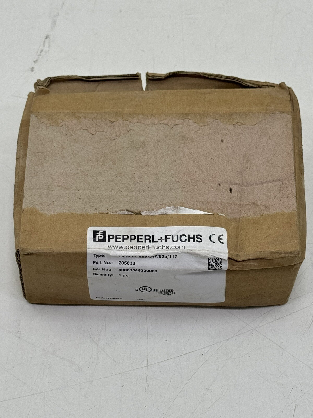 PEPPERL+FUCHS LV28-F1-3974/47/82b/112 PHOTOELECTRIC THROUGH BEAM