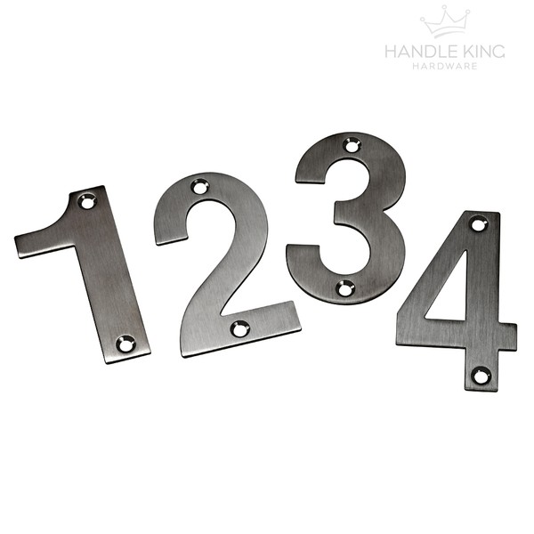Stainless Steel Numerals, House Numbers Polished Finish eBay