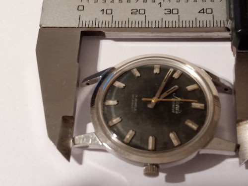 Renis Geneve 17 Jewels Incabloc Wristwatch As Is Condition Textured Dial Swiss - Picture 6 of 16