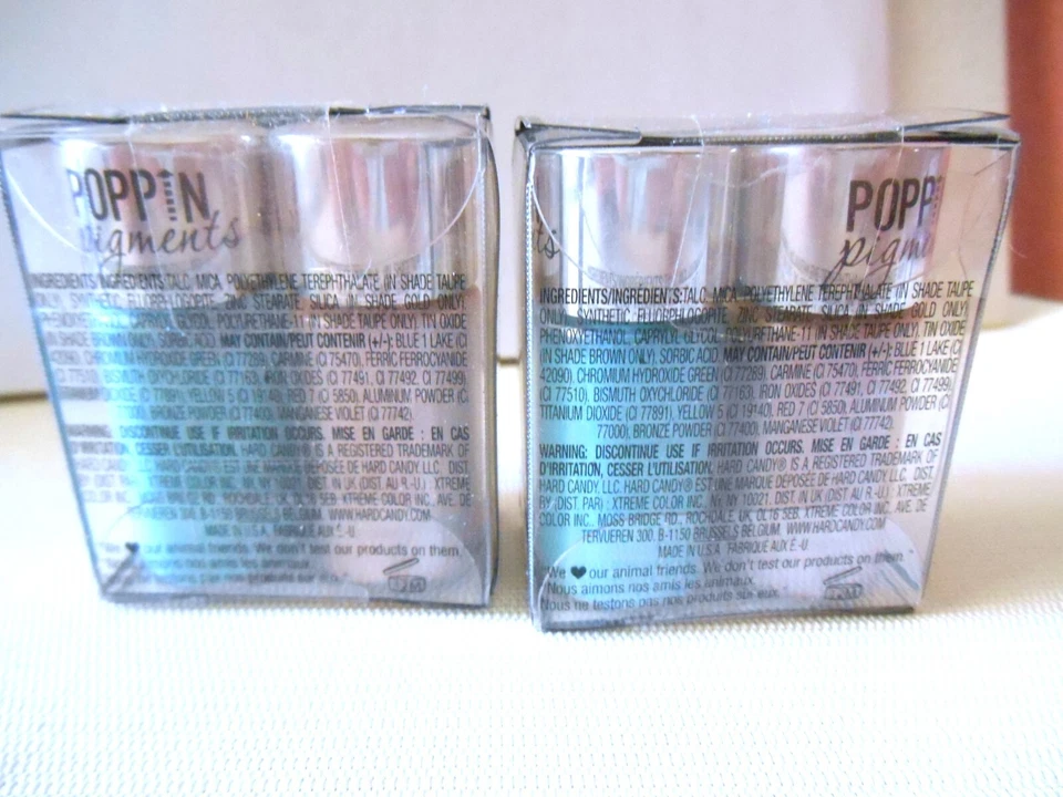 Lot of 2 Hard Candy Poppin Pigments Eyeshadow #598 Kiss & Tell - Image 2 of 4