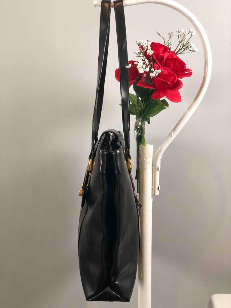 GOLDEN DUCK Leather Collection Black Leather Dual  display picture 3