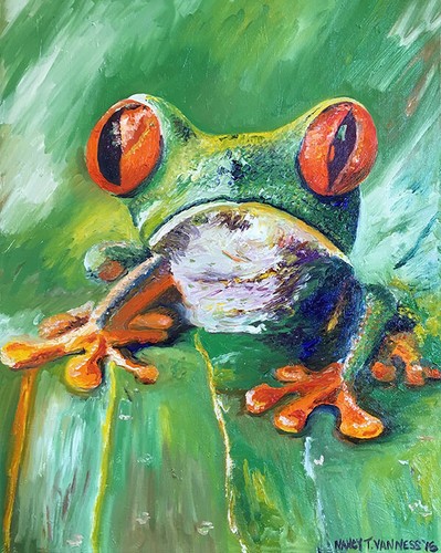 Tree Frog, Limited Edition Print, Animal Arts