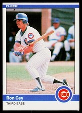1984 Fleer #490 Ron Cey - VG