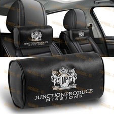 JP-JUNCTION PRODUCE VIP Style JDM Car Neck Pillow Headrest Rest Cushion 2x