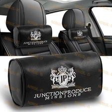 JP-JUNCTION PRODUCE VIP Style JDM Car Neck Pillow Headrest Rest Cushion 2x