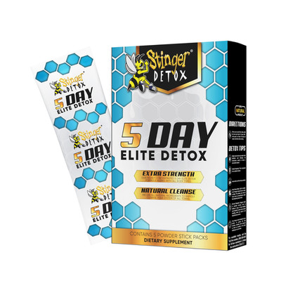 Stinger Detox 5-Day Elite Detox Extra Strength Cleanse | 5-Stick Pack