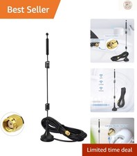 Versatile Magnetic Base Dual Band 9dBi WiFi Antenna for Routers Adapters