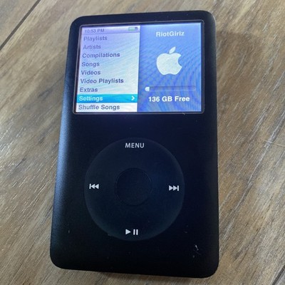 Apple iPod Classic 160GB MB150J 【第６世代】 iPod Classic 6th Gen 160GB Black MB150LL --TESTED -- WORKS GREAT